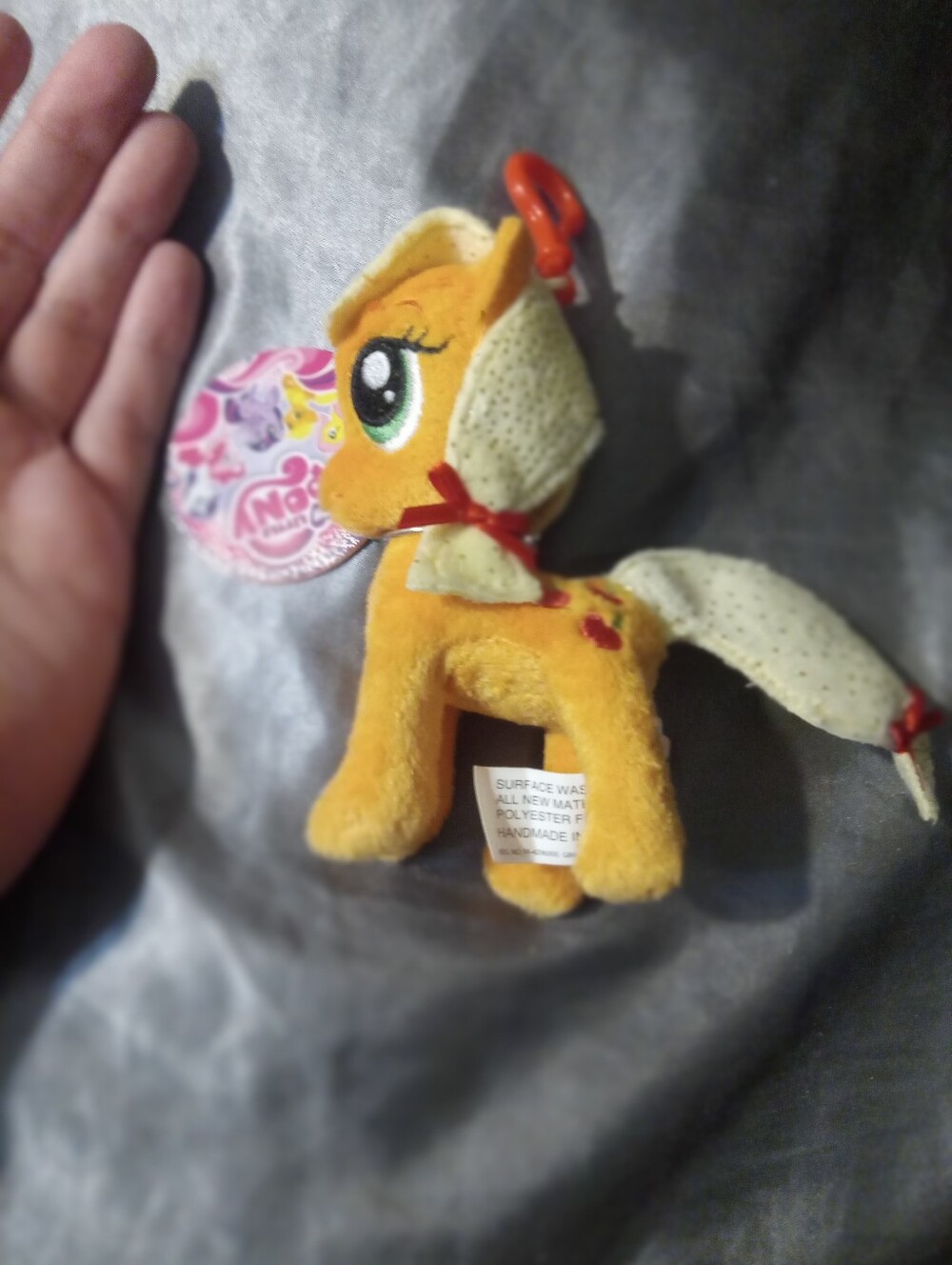 New My Little Pony "Applejack" Plush Bag Charm